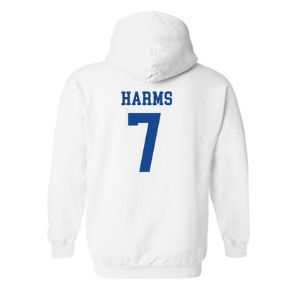 Boise State - NCAA Women's Basketball : Izzie Harms - Classic Fashion Shersey Hooded Sweatshirt-1