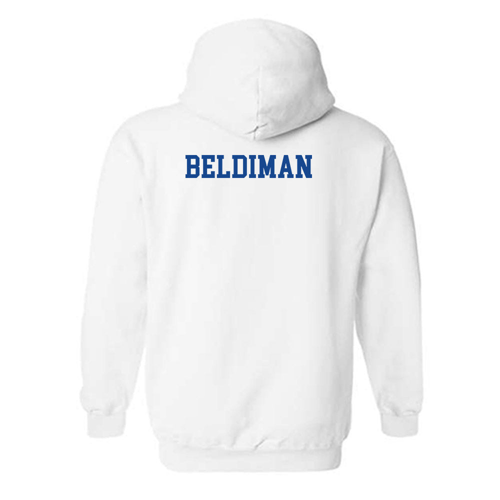 Boise State - NCAA Women's Tennis : Stella Beldiman - Classic Fashion Shersey Hooded Sweatshirt-1