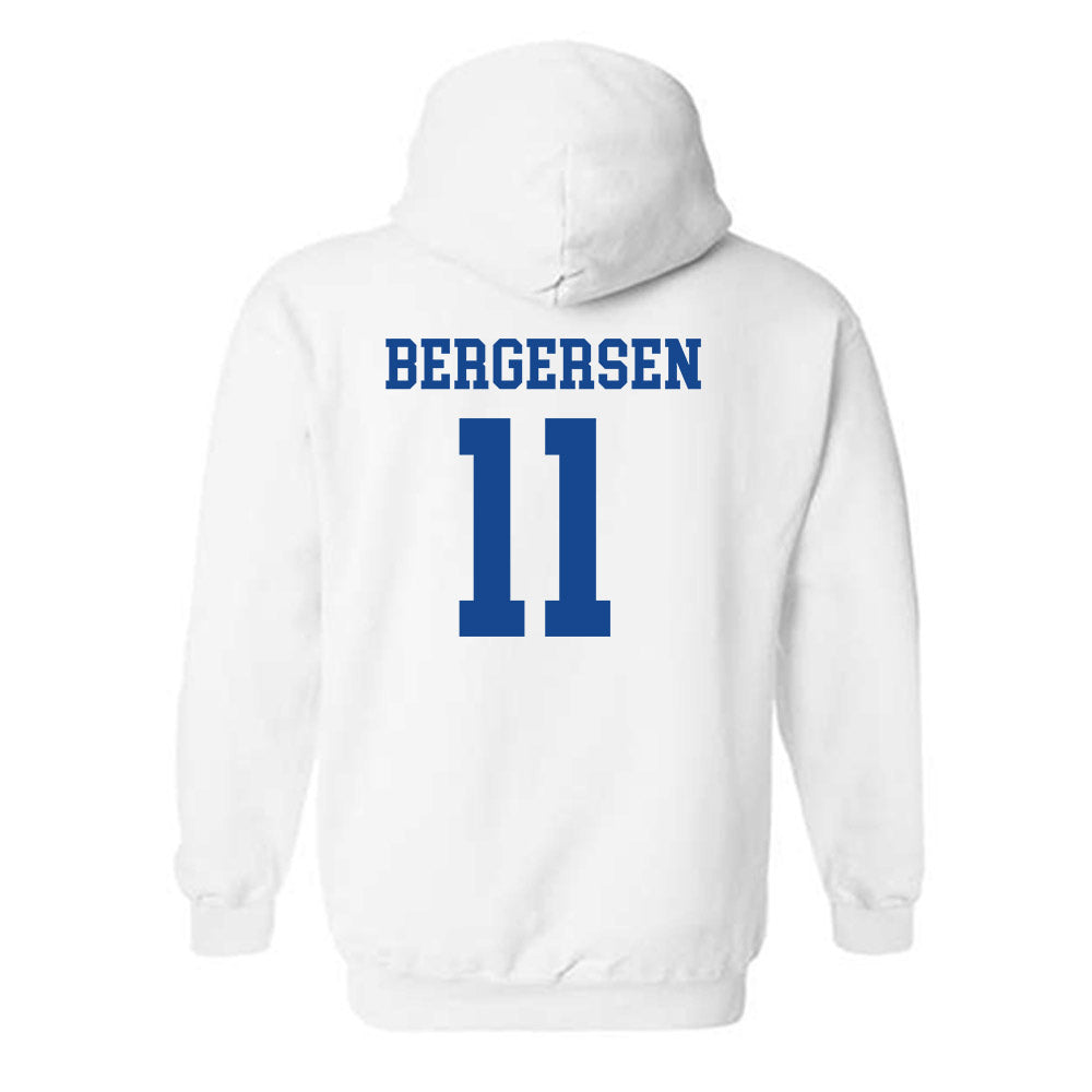 Boise State - NCAA Men's Basketball : Ray Bergersen - Classic Fashion Shersey Hooded Sweatshirt-1