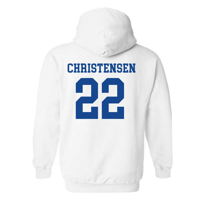 Boise State - NCAA Beach Volleyball : Anika Christensen - Classic Fashion Shersey Hooded Sweatshirt-1