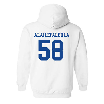 Boise State - NCAA Football : Deuce Alailefaleula - Classic Fashion Shersey Hooded Sweatshirt-1
