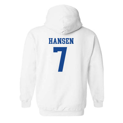 Boise State - NCAA Women's Volleyball : Amelia Hansen - Classic Fashion Shersey Hooded Sweatshirt-1