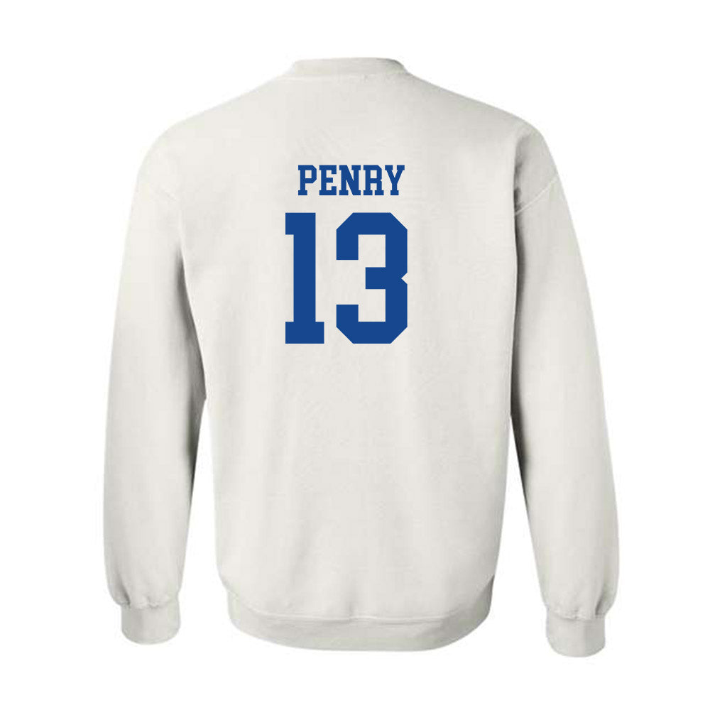 Boise State - NCAA Football : Chase Penry - Classic Fashion Shersey Crewneck Sweatshirt-1