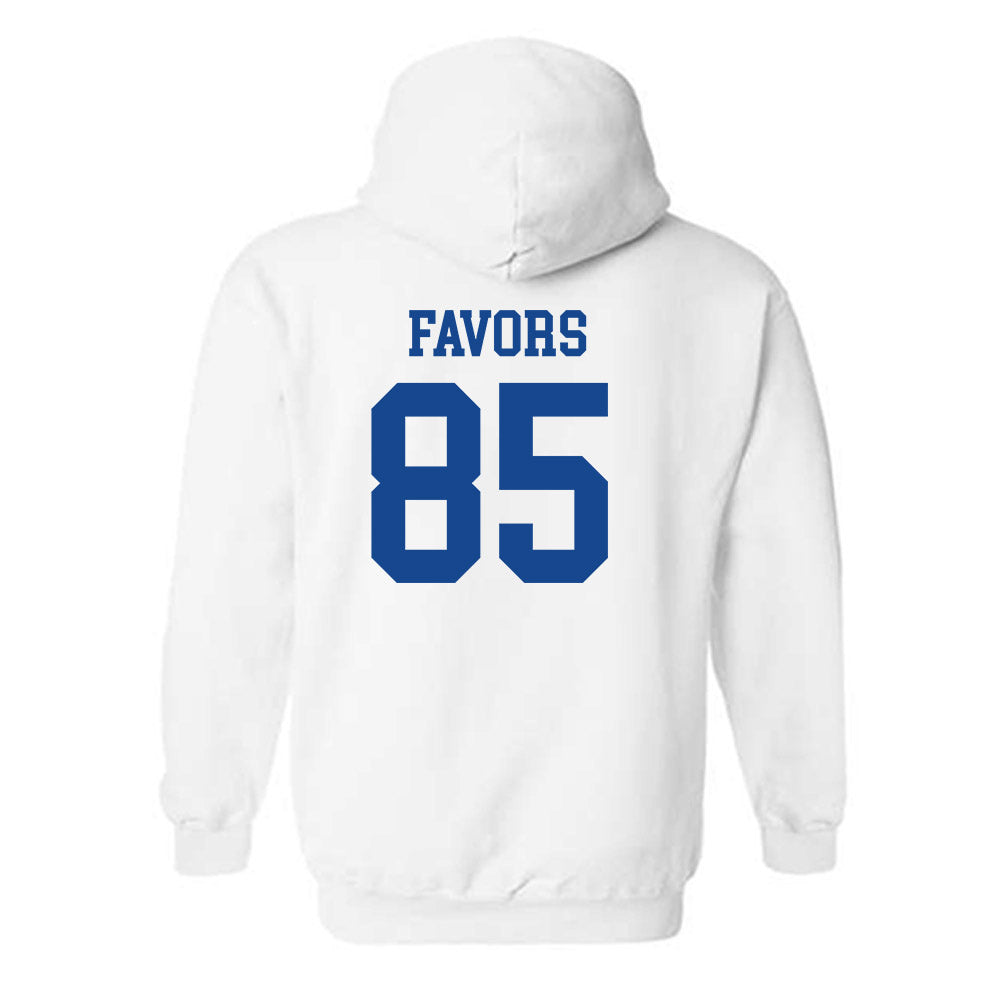 Boise State - NCAA Football : Terrious Favors - Classic Fashion Shersey Hooded Sweatshirt-1