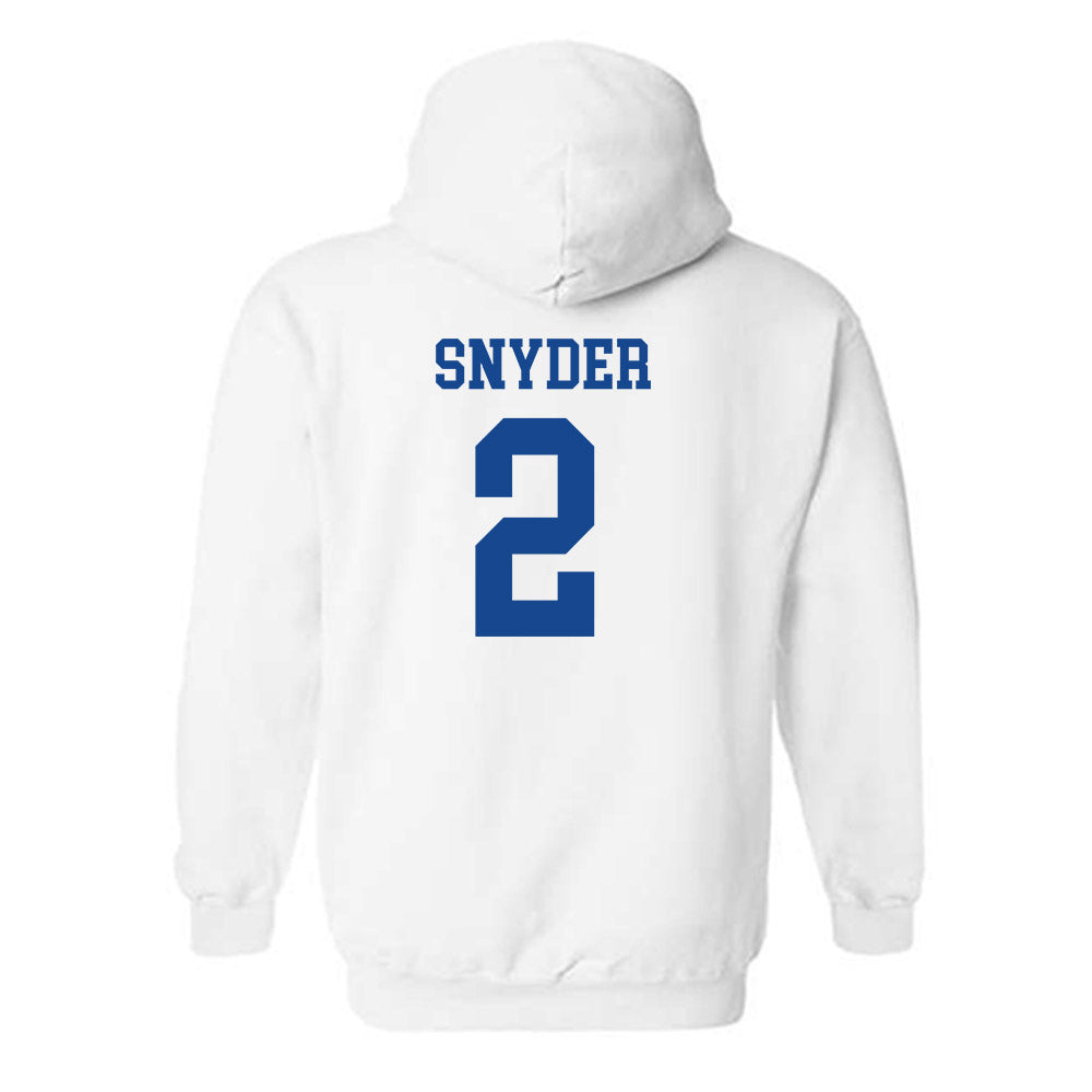 Boise State - NCAA Women's Volleyball : Sadie Snyder - Classic Fashion Shersey Hooded Sweatshirt-1