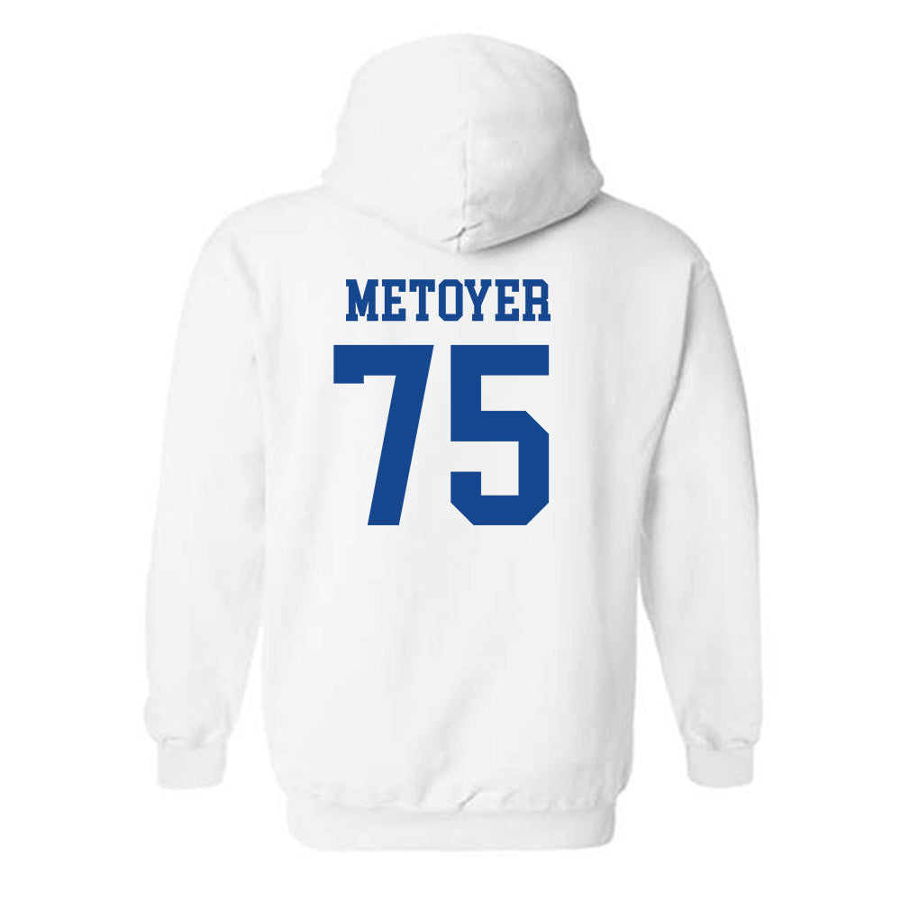 Boise State - NCAA Football : Daylon Metoyer - Classic Fashion Shersey Hooded Sweatshirt-1