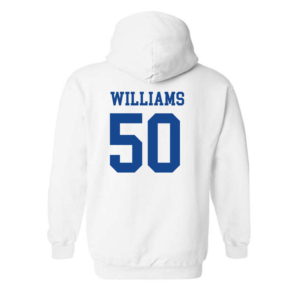 Boise State - NCAA Football : Jaden Williams - Classic Fashion Shersey Hooded Sweatshirt-1