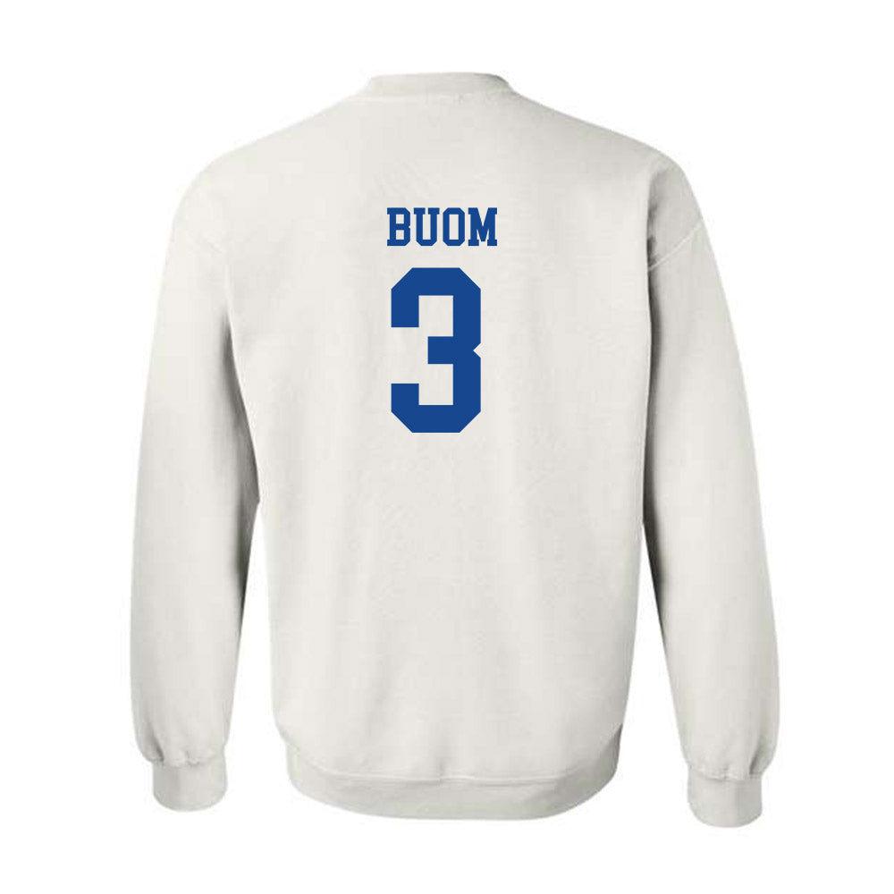 Boise State - NCAA Men's Basketball : Bhan Buom - Classic Fashion Shersey Crewneck Sweatshirt-1