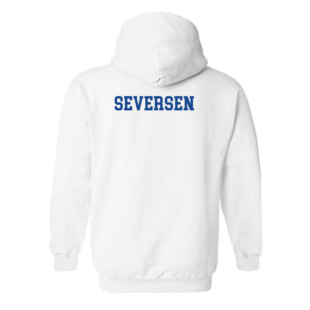 Boise State - NCAA Men's Tennis : Michael Seversen - Classic Fashion Shersey Hooded Sweatshirt-1