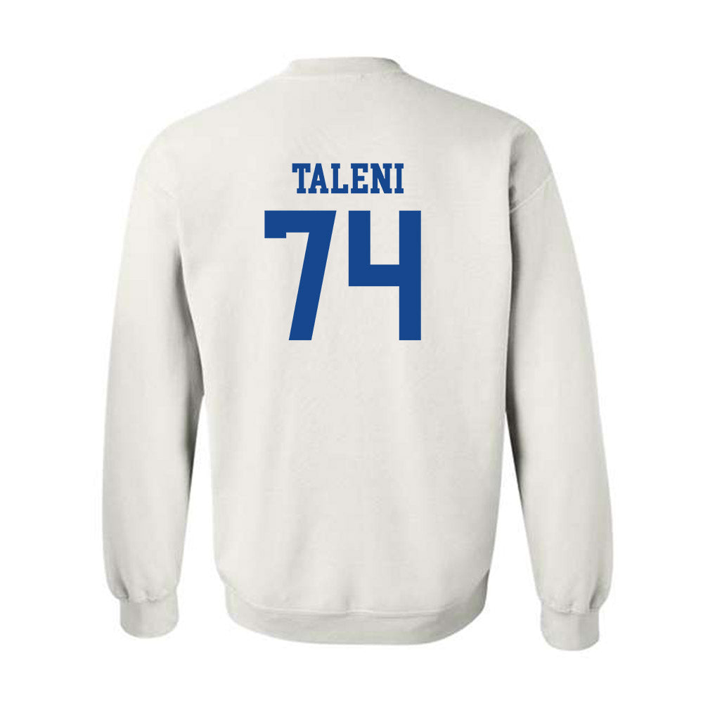 Boise State - NCAA Football : Alma Taleni - Classic Fashion Shersey Crewneck Sweatshirt-1