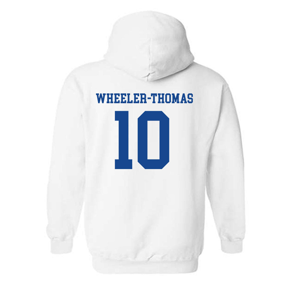 Boise State - NCAA Men's Basketball : Damari Wheeler-Thomas Wheeler-Thomas - Classic Fashion Shersey Hooded Sweatshirt-1