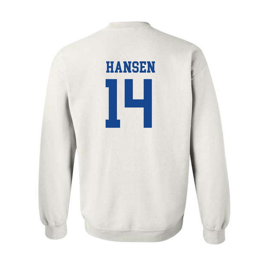 Boise State - NCAA Women's Basketball : Mya Hansen - Classic Fashion Shersey Crewneck Sweatshirt-1