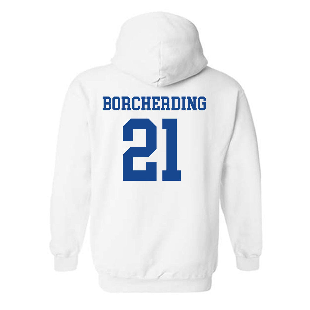 Boise State - NCAA Women's Basketball : Mason Borcherding - Classic Fashion Shersey Hooded Sweatshirt-1