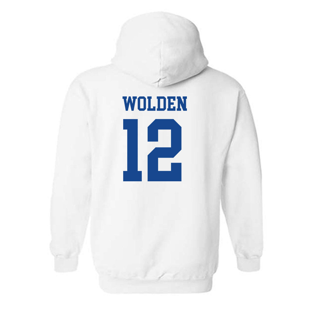 Boise State - NCAA Beach Volleyball : Addison Wolden - Classic Fashion Shersey Hooded Sweatshirt-1