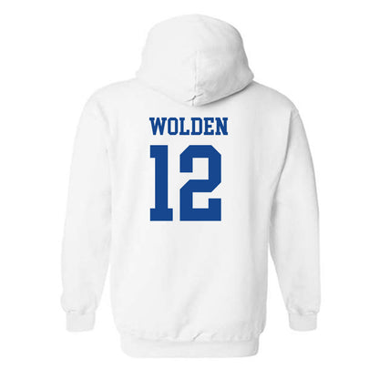 Boise State - NCAA Beach Volleyball : Addison Wolden - Classic Fashion Shersey Hooded Sweatshirt-1