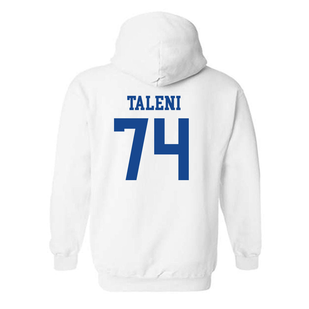 Boise State - NCAA Football : Alma Taleni - Classic Fashion Shersey Hooded Sweatshirt-1
