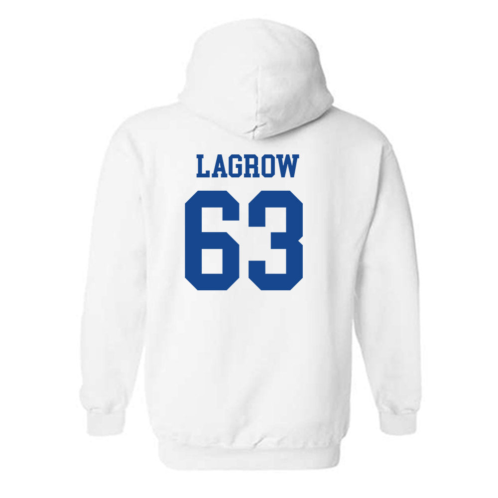 Boise State - NCAA Football : Connor LaGrow - Classic Fashion Shersey Hooded Sweatshirt-1