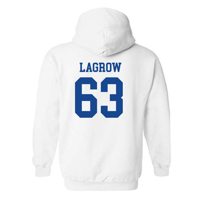 Boise State - NCAA Football : Connor LaGrow - Classic Fashion Shersey Hooded Sweatshirt-1