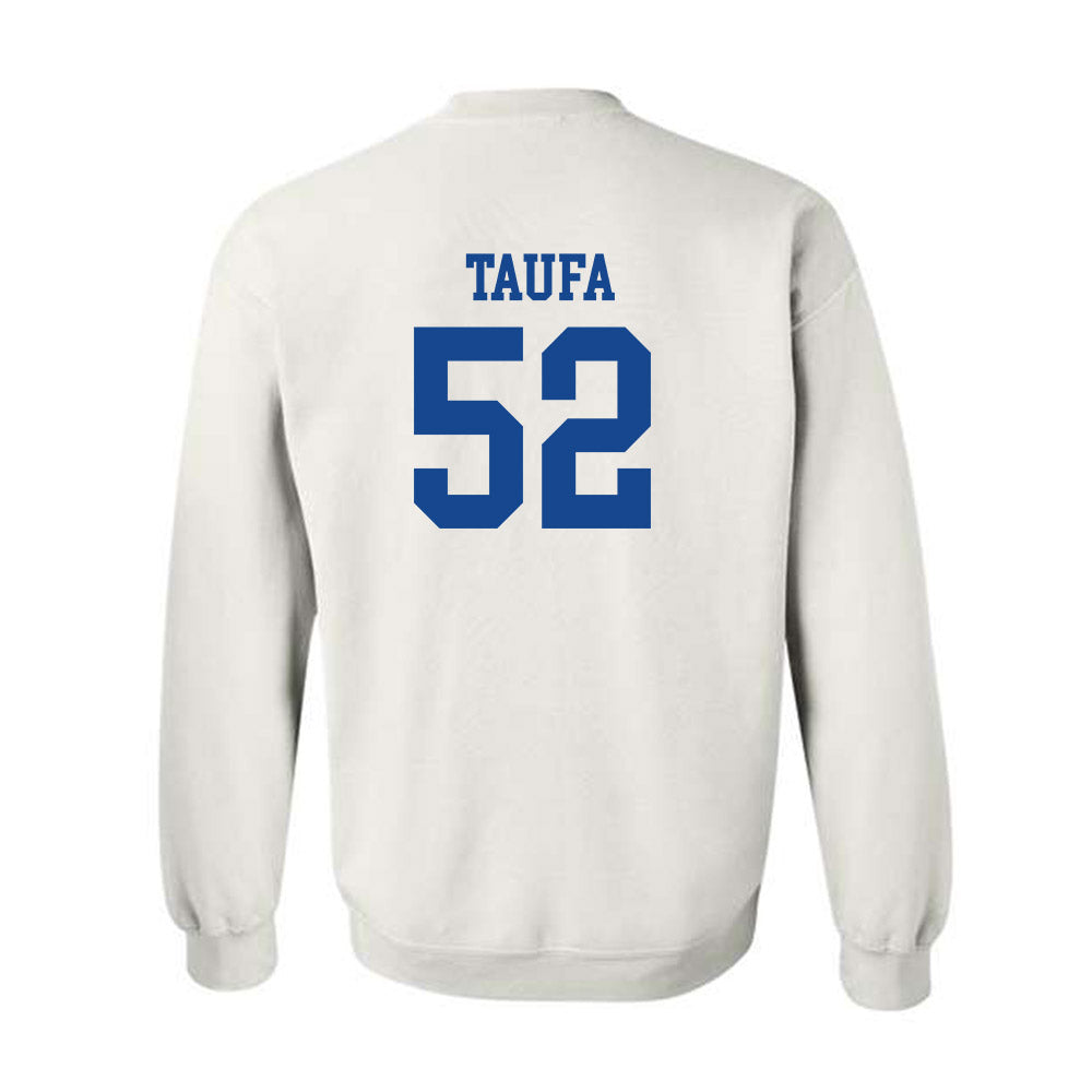 Boise State - NCAA Football : Stewart Taufa - Classic Fashion Shersey Crewneck Sweatshirt-1