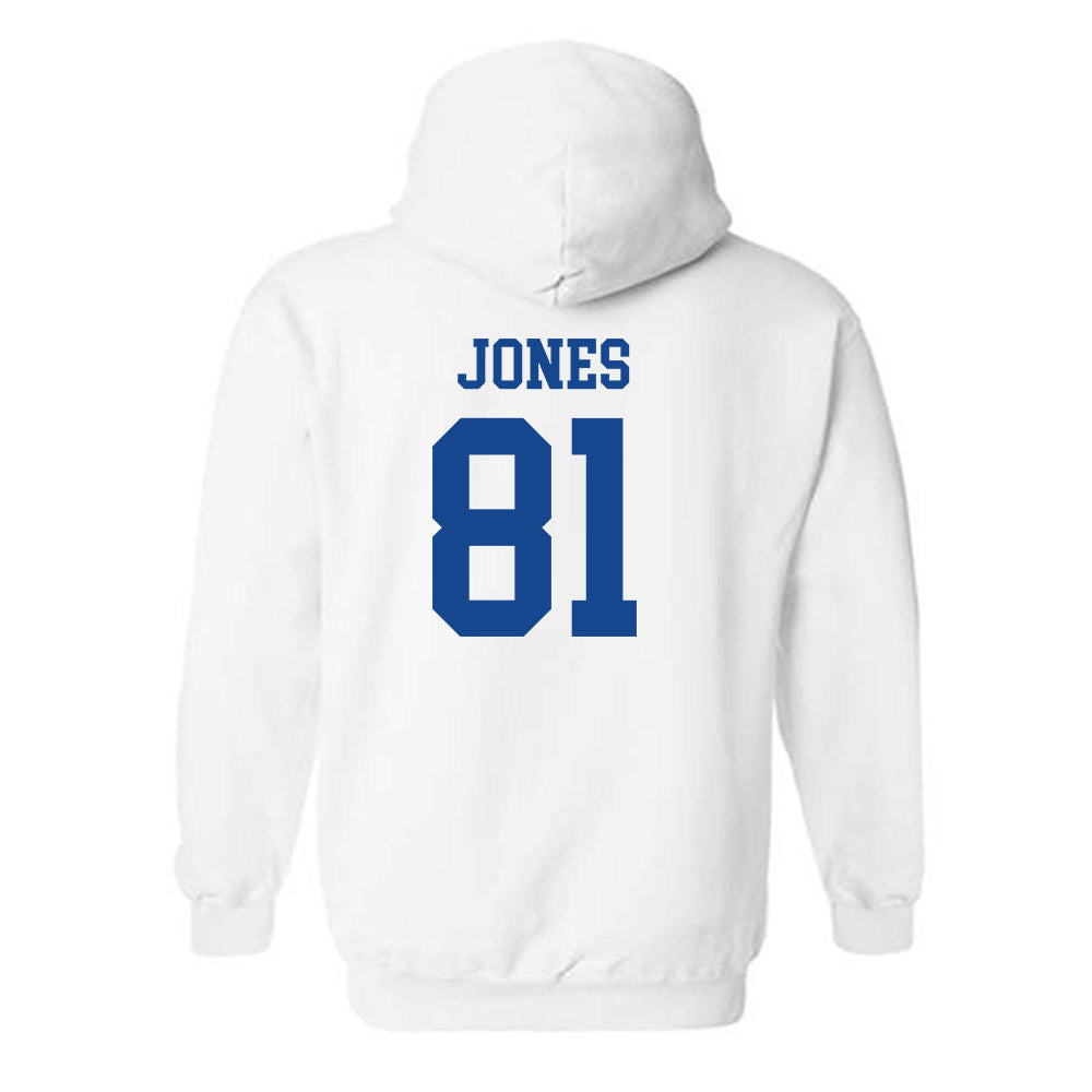Boise State - NCAA Football : Kamryn Jones - Classic Fashion Shersey Hooded Sweatshirt-1