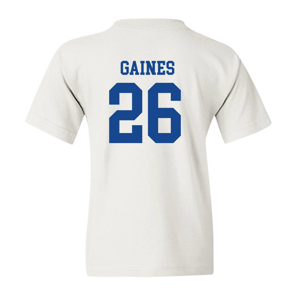 Boise State - NCAA Football : Sire Gaines - Classic Fashion Shersey Youth T-Shirt-1