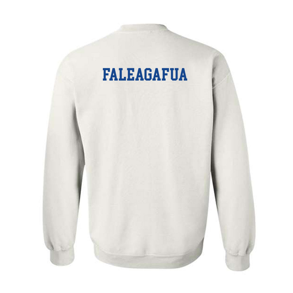 Boise State - NCAA Football : Sua Faleagafua - Classic Fashion Shersey Crewneck Sweatshirt-1