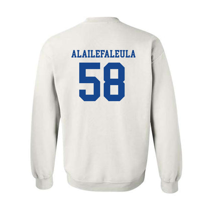 Boise State - NCAA Football : Deuce Alailefaleula - Classic Fashion Shersey Crewneck Sweatshirt-1