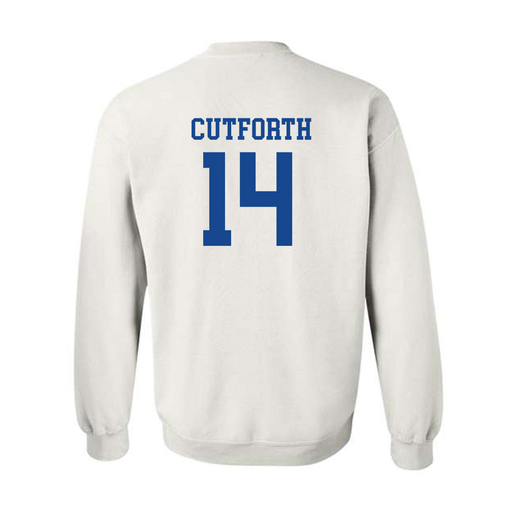 Boise State - NCAA Football : Max Cutforth - Classic Fashion Shersey Crewneck Sweatshirt-1