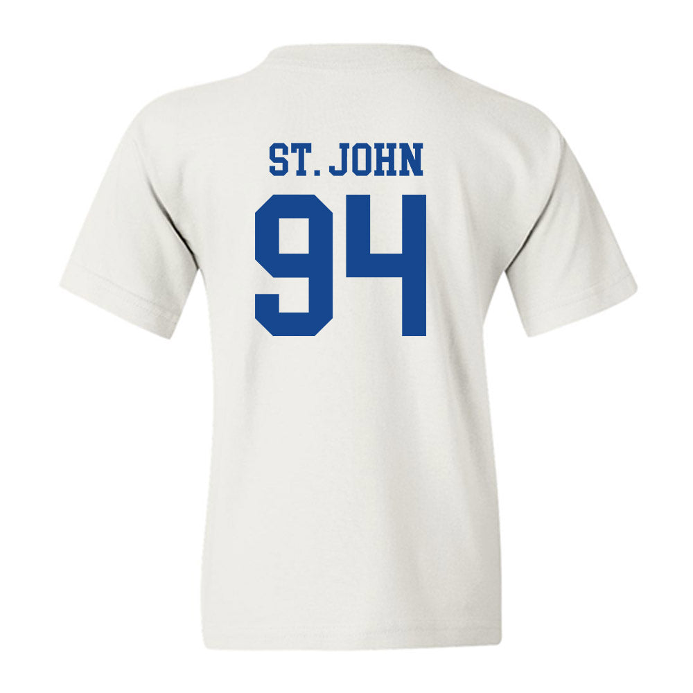 Boise State - NCAA Football : Paz St. John - Classic Fashion Shersey Youth T-Shirt-1