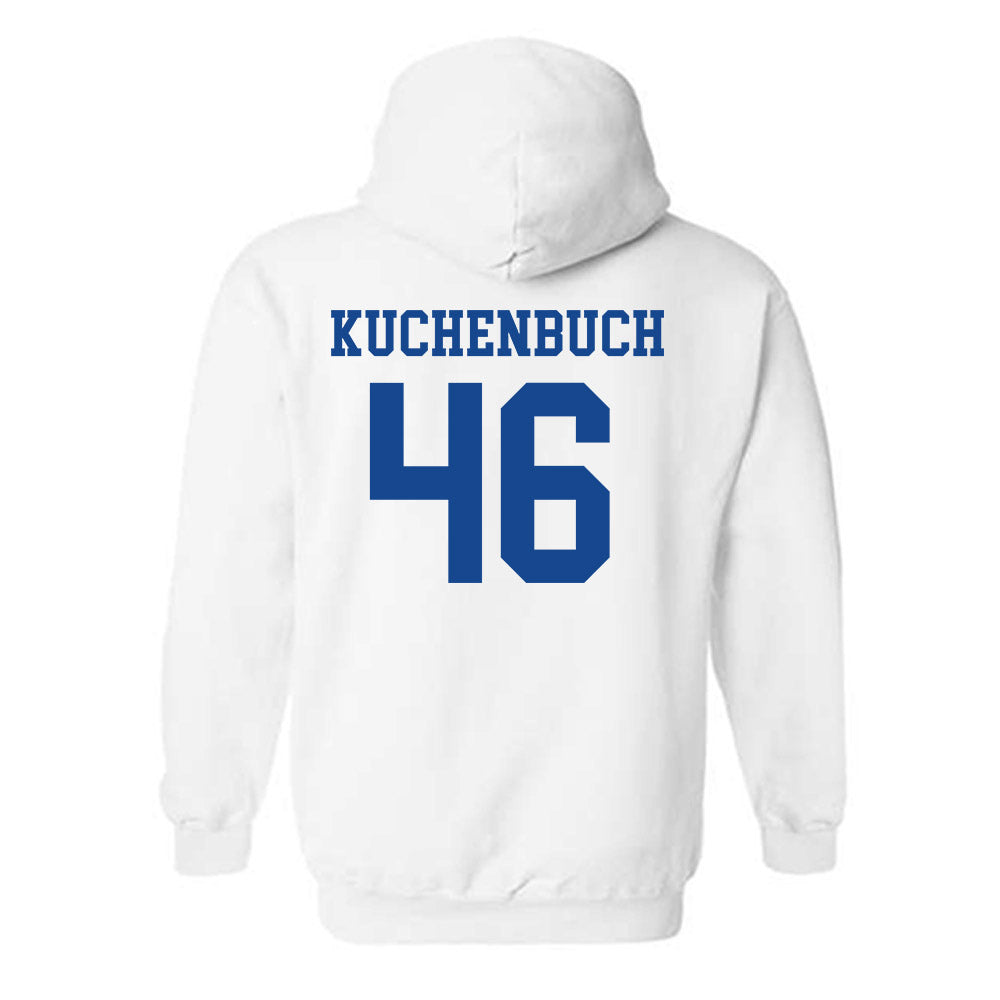 Boise State - NCAA Football : Carter Kuchenbuch - Classic Fashion Shersey Hooded Sweatshirt-1
