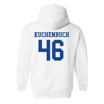 Boise State - NCAA Football : Carter Kuchenbuch - Classic Fashion Shersey Hooded Sweatshirt-1