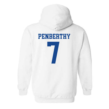 Boise State - NCAA Softball : Kate Penberthy - Classic Fashion Shersey Hooded Sweatshirt-1