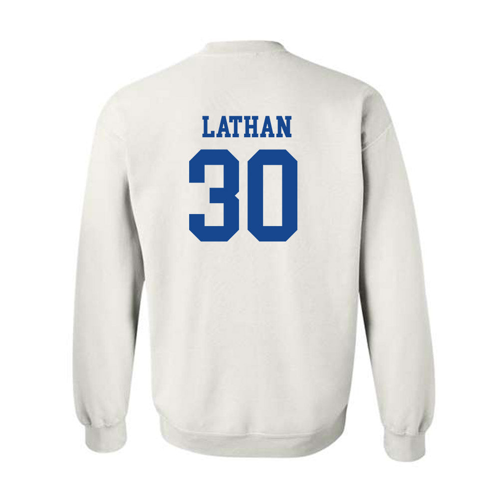 Boise State - NCAA Men's Basketball : Ethan Lathan - Classic Fashion Shersey Crewneck Sweatshirt-1