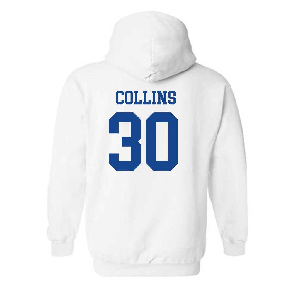 Boise State - NCAA Women's Soccer : Natalie Collins - Classic Fashion Shersey Hooded Sweatshirt-1