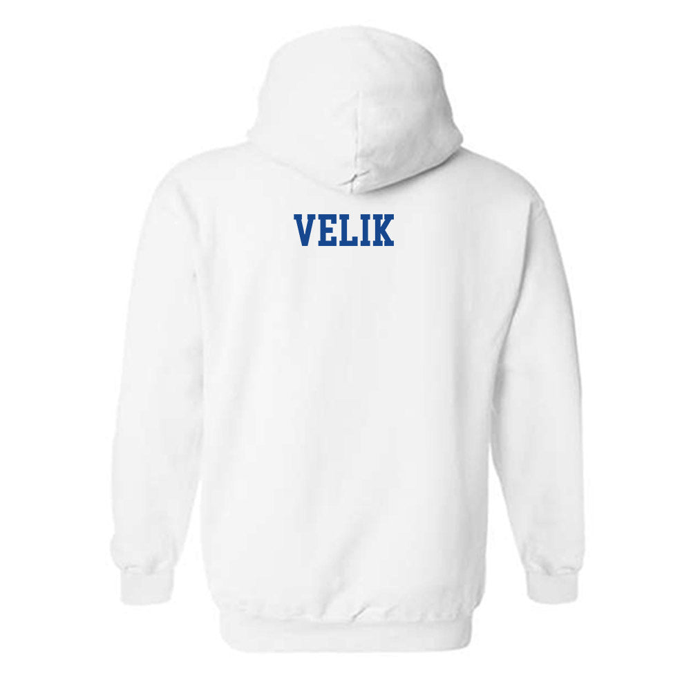 Boise State - NCAA Men's Tennis : Lukas Velik - Classic Fashion Shersey Hooded Sweatshirt-1