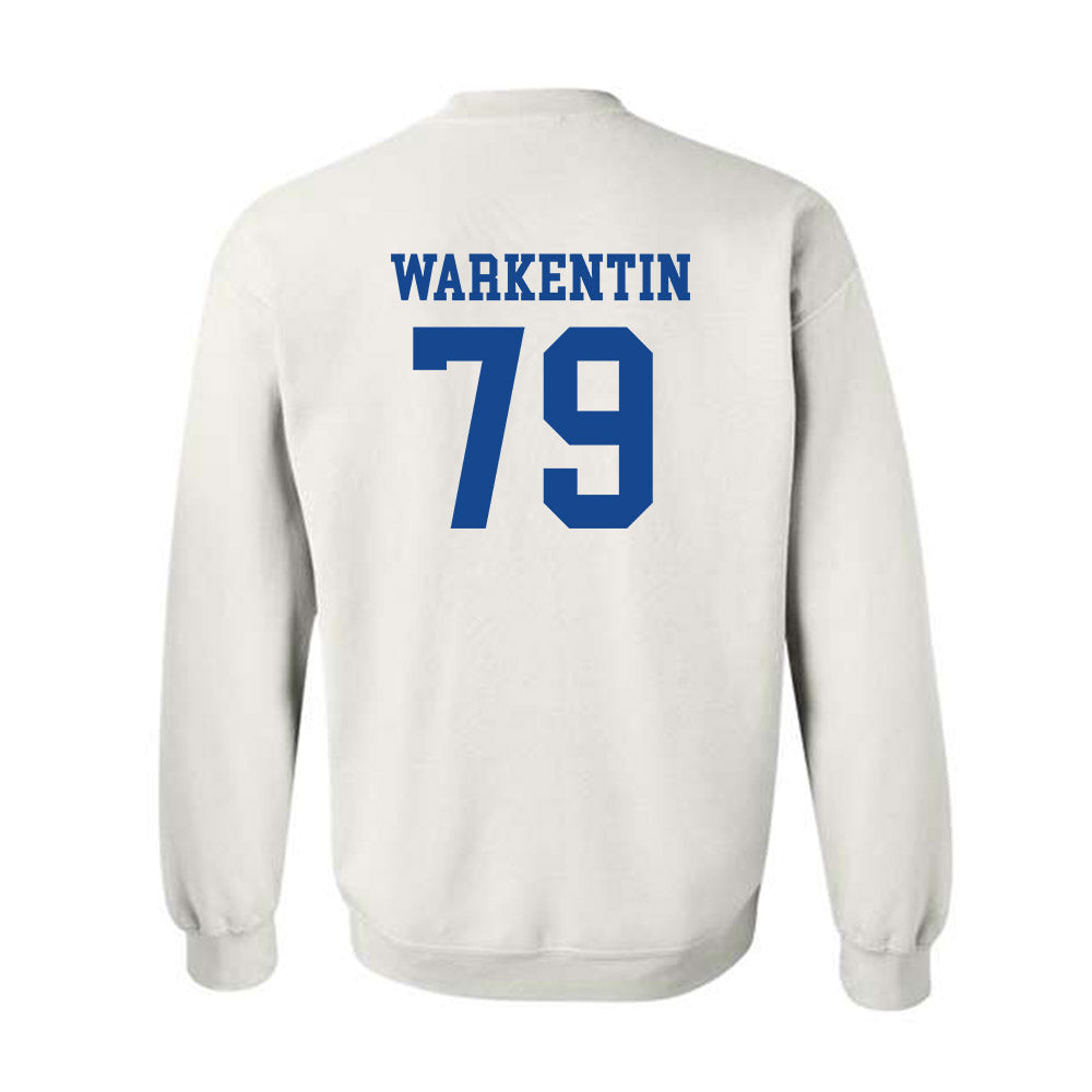 Boise State - NCAA Football : Connor Warkentin - Classic Fashion Shersey Crewneck Sweatshirt-1
