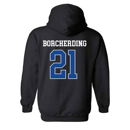 Boise State - NCAA Women's Basketball : Mason Borcherding - Classic Fashion Shersey Hooded Sweatshirt-1