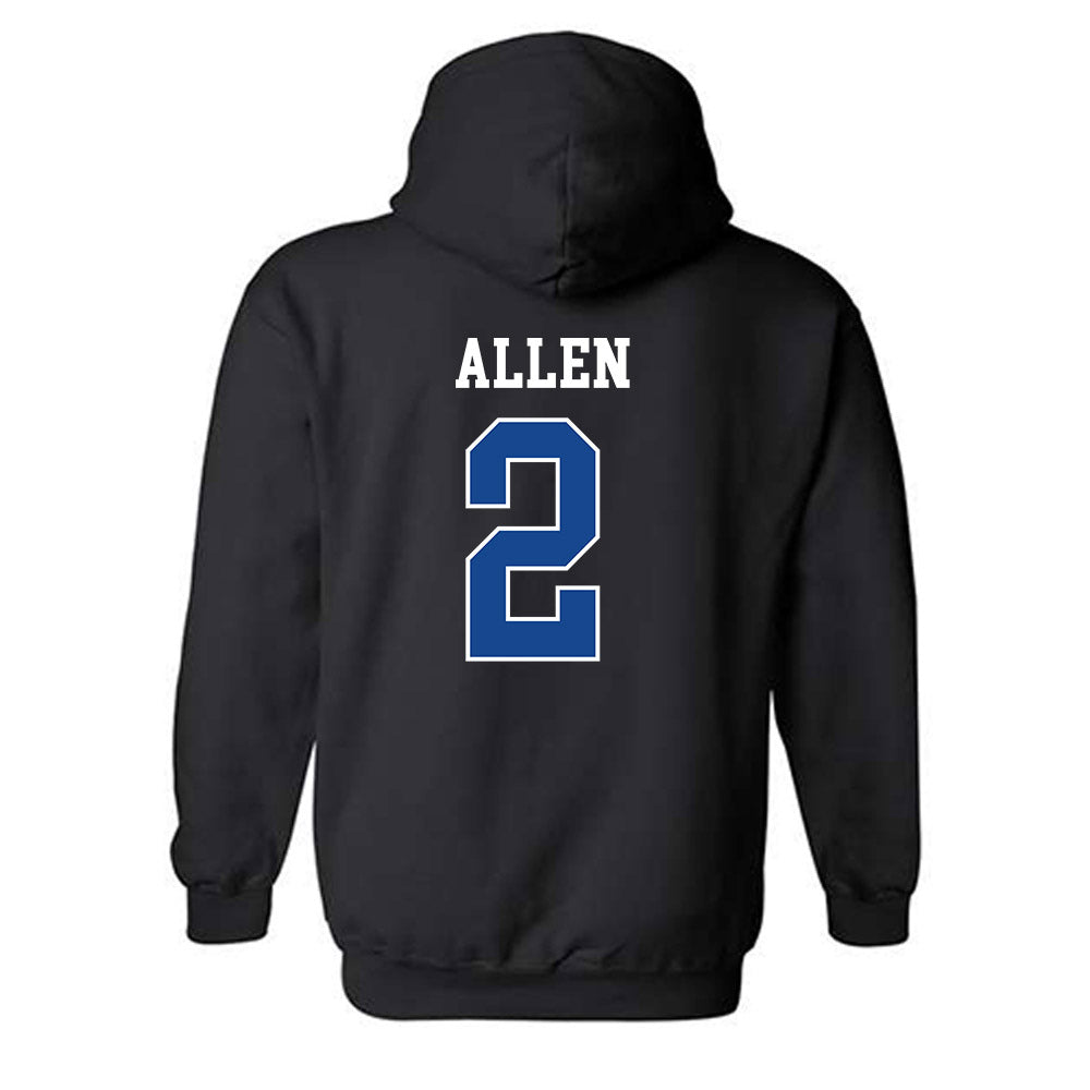 Boise State - NCAA Beach Volleyball : Avery Allen - Classic Fashion Shersey Hooded Sweatshirt-1