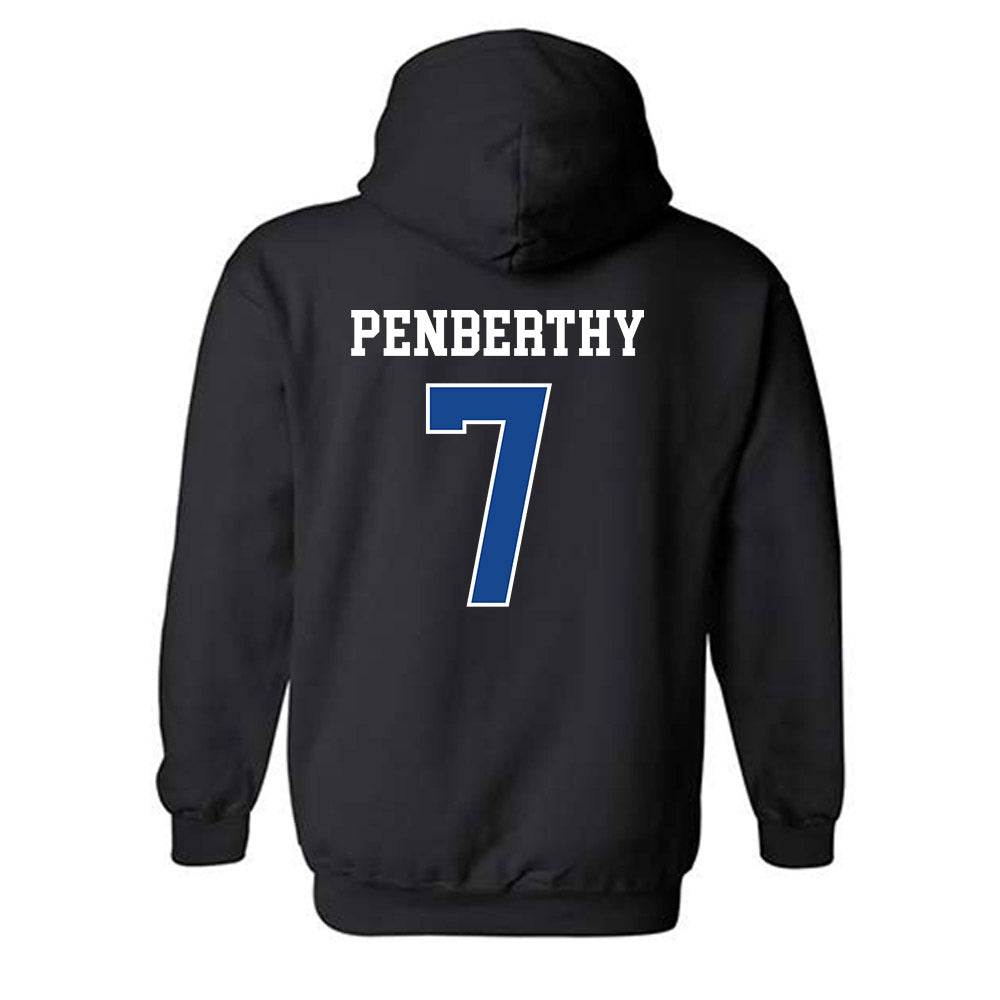 Boise State - NCAA Softball : Kate Penberthy - Classic Fashion Shersey Hooded Sweatshirt-1