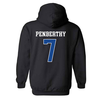 Boise State - NCAA Softball : Kate Penberthy - Classic Fashion Shersey Hooded Sweatshirt-1