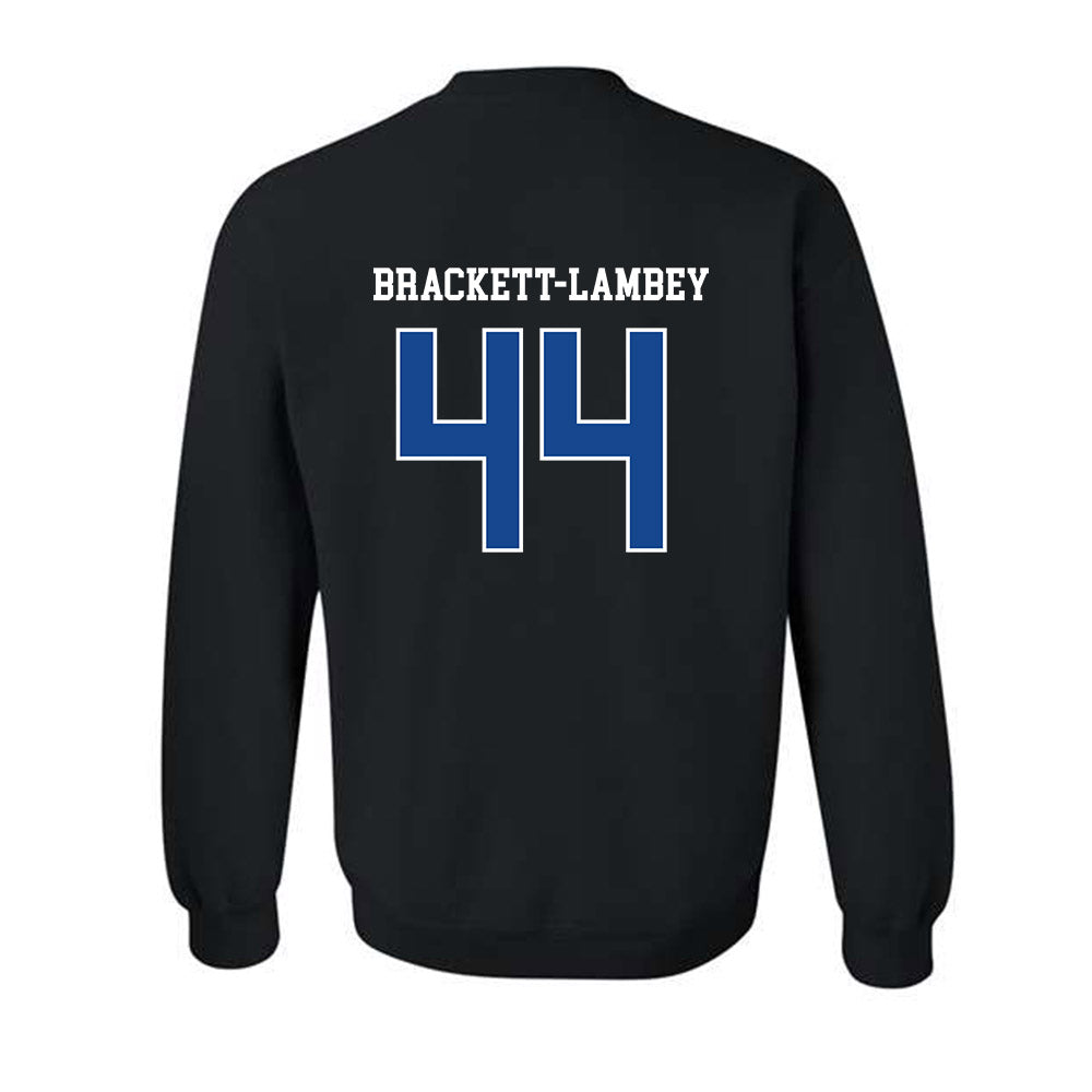 Boise State - NCAA Football : Syncere Brackett-Lambey - Classic Fashion Shersey Crewneck Sweatshirt-1