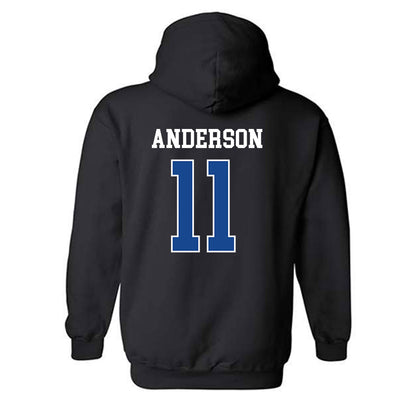 Boise State - NCAA Women's Basketball : Zia-Daye Anderson - Classic Fashion Shersey Hooded Sweatshirt-1