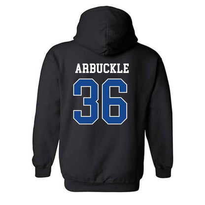 Boise State - NCAA Football : Jacob Arbuckle - Classic Fashion Shersey Hooded Sweatshirt-1