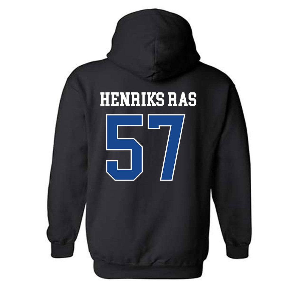 Boise State - NCAA Football : Gustaf Henriks Ras - Classic Fashion Shersey Hooded Sweatshirt-1