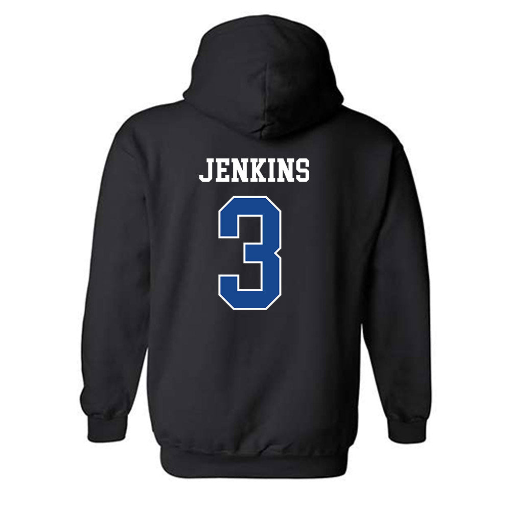 Boise State - NCAA Softball : Talia Jenkins - Classic Fashion Shersey Hooded Sweatshirt-1