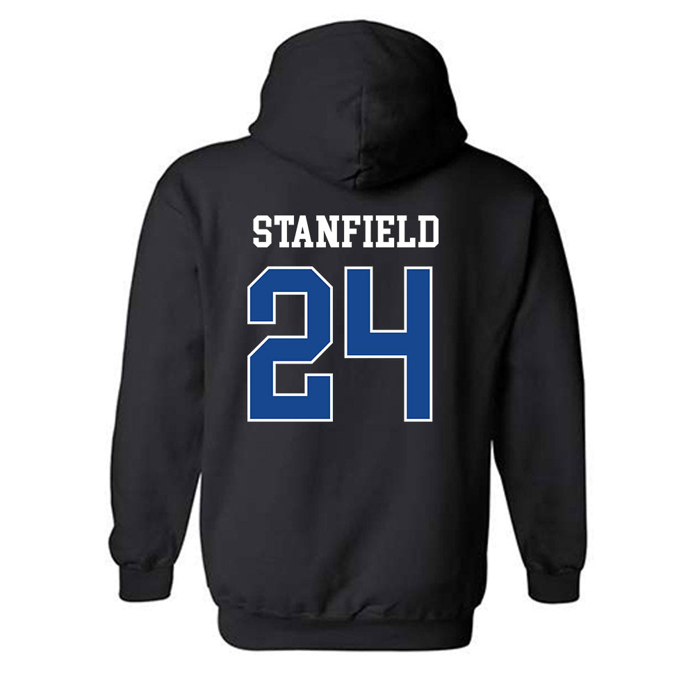 Boise State - NCAA Women's Soccer : Mikayla Stanfield - Classic Fashion Shersey Hooded Sweatshirt-1