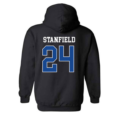 Boise State - NCAA Women's Soccer : Mikayla Stanfield - Classic Fashion Shersey Hooded Sweatshirt-1