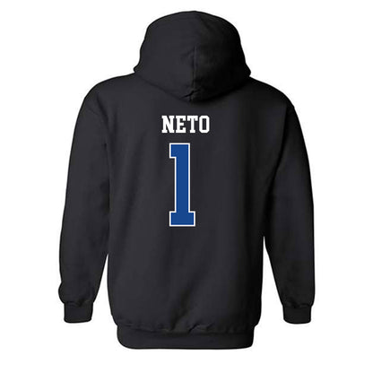 Boise State - NCAA Men's Basketball : Aginaldo Neto - Classic Fashion Shersey Hooded Sweatshirt-1