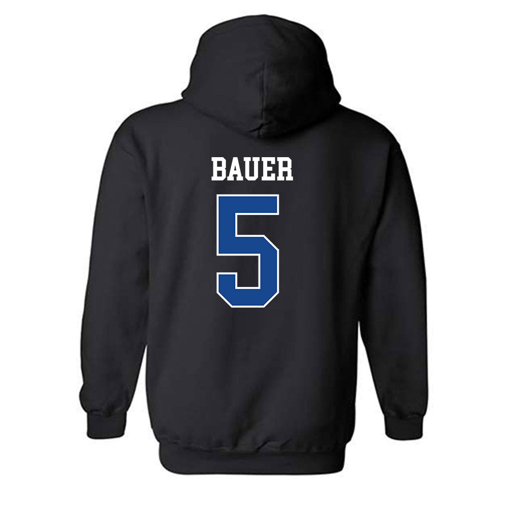 Boise State - NCAA Softball : Olivia Bauer - Classic Fashion Shersey Hooded Sweatshirt-1