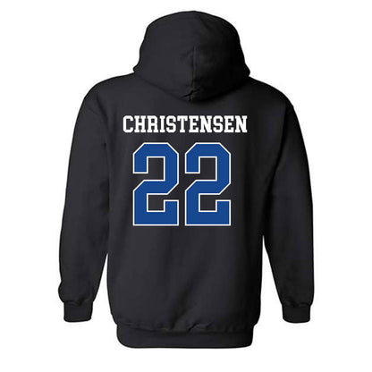 Boise State - NCAA Beach Volleyball : Anika Christensen - Classic Fashion Shersey Hooded Sweatshirt-1